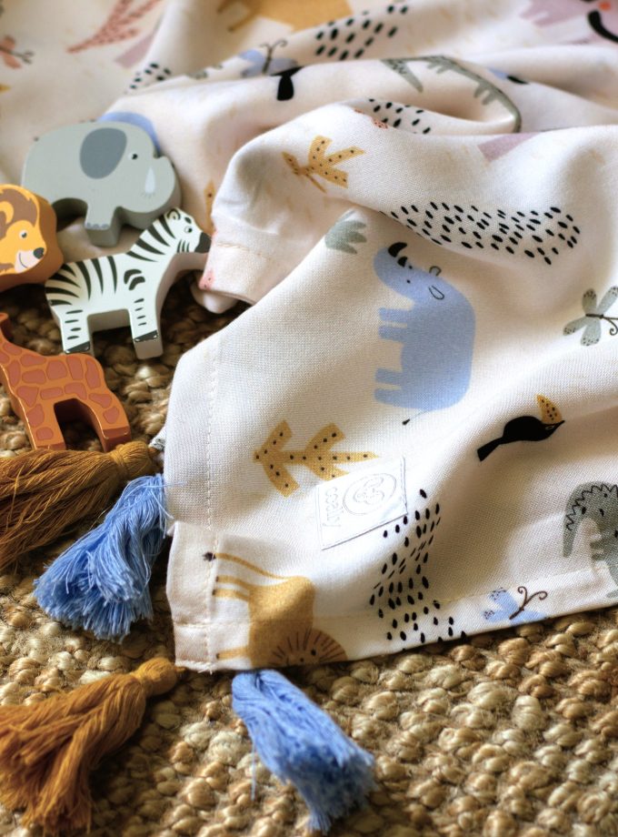 Otulacz bambusowy Safari Friends