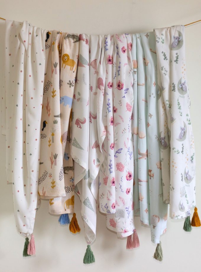 Otulacz bambusowy Flower Meadow