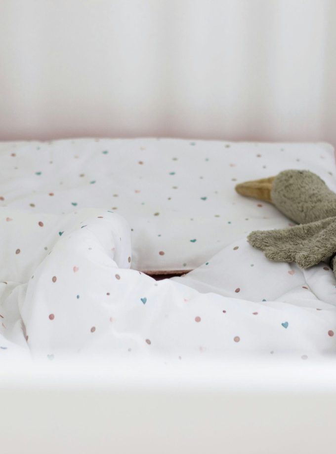 Pościel bawełniano – bambusowa z wypełnieniem Lovely Hearts