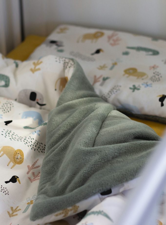 Pościel bawełniano – bambusowa z wypełnieniem Safari Friends