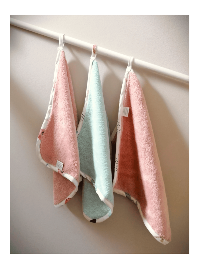 Ręcznik do rączek - LIMITOWANE pudrowe Safari Friends